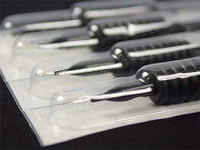 Load image into Gallery viewer, 10 pcs Disposable Sterile Tattoo Needles with Tube 3/4" Grip Tip RL/RS/M1/RM
