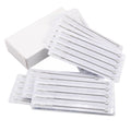 50 pcs Disposable Sterile Tattoo Needles Round Liner Shader Magnum Flat