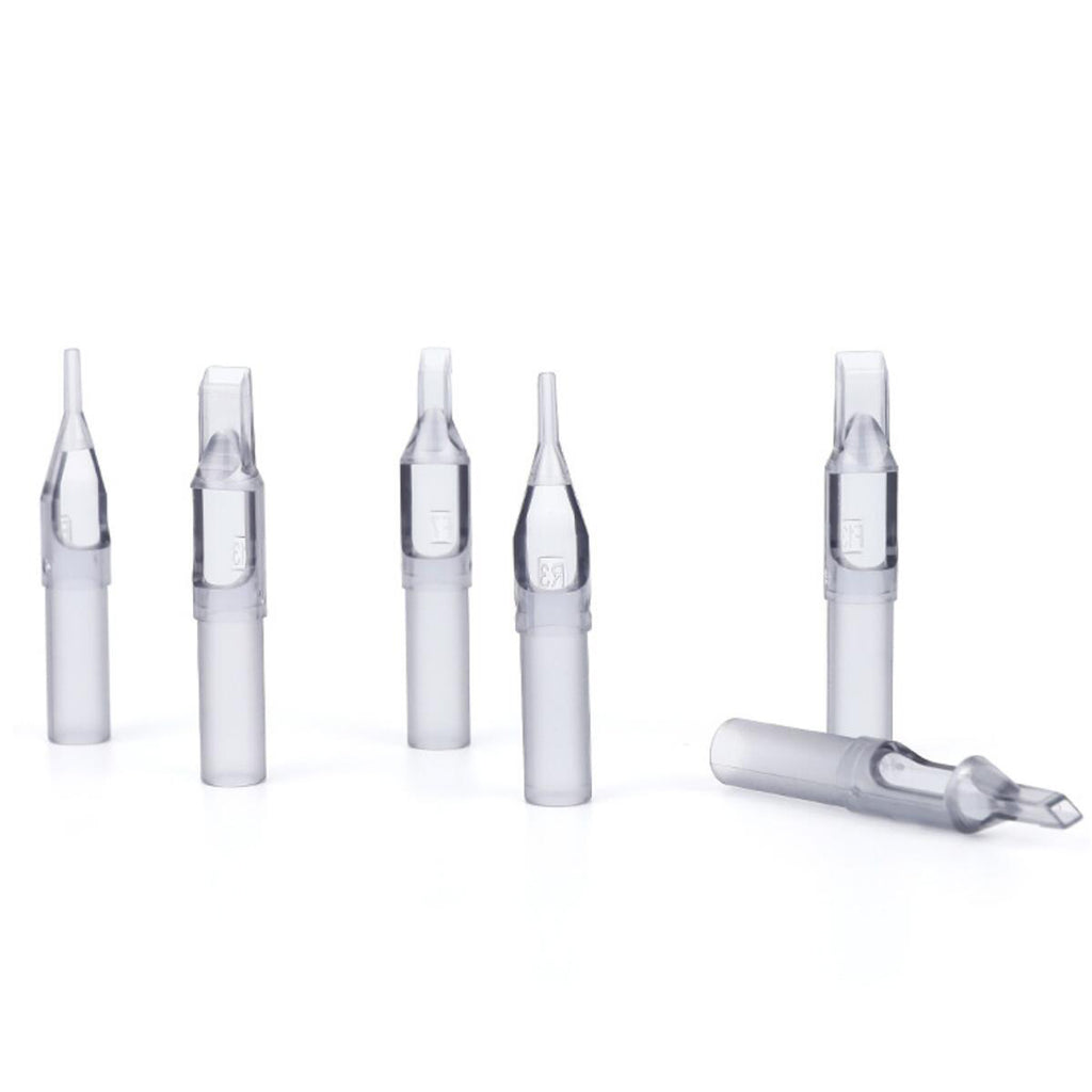 50 Tattoo Sterile Disposable Nozzle Tube Tip RT DT FT