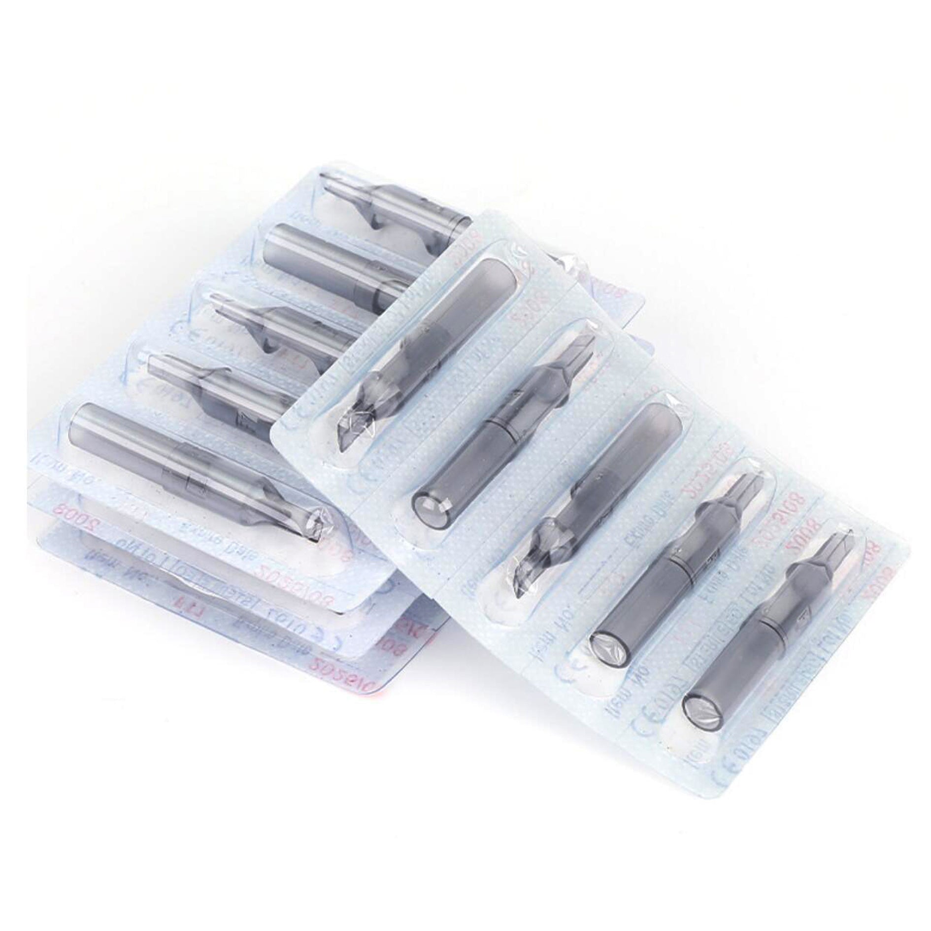 50 Tattoo Sterile Disposable Nozzle Tube Tip RT DT FT
